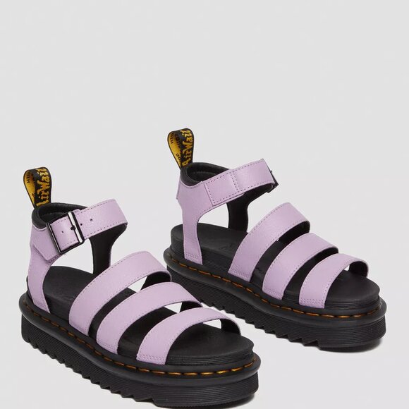 Doc Martens BLAIRE Lavender Sandals - Picture 1 of 11